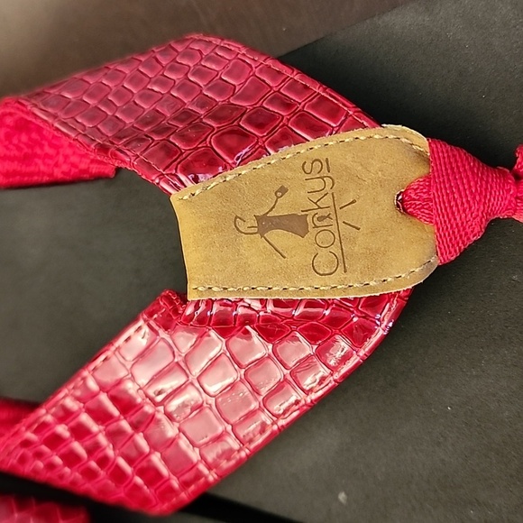 Corky’s Beach Ball Flip Flops in Red Size 11 Great condition! - Picture 5 of 6